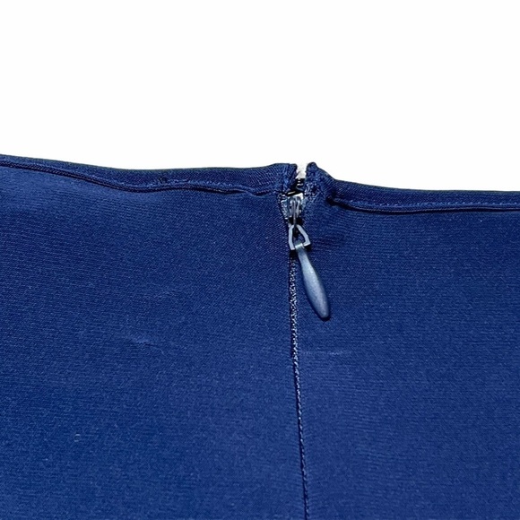 Laundry by Shelli Segal Blue Mini Dress Size XLP - Picture 8 of 9